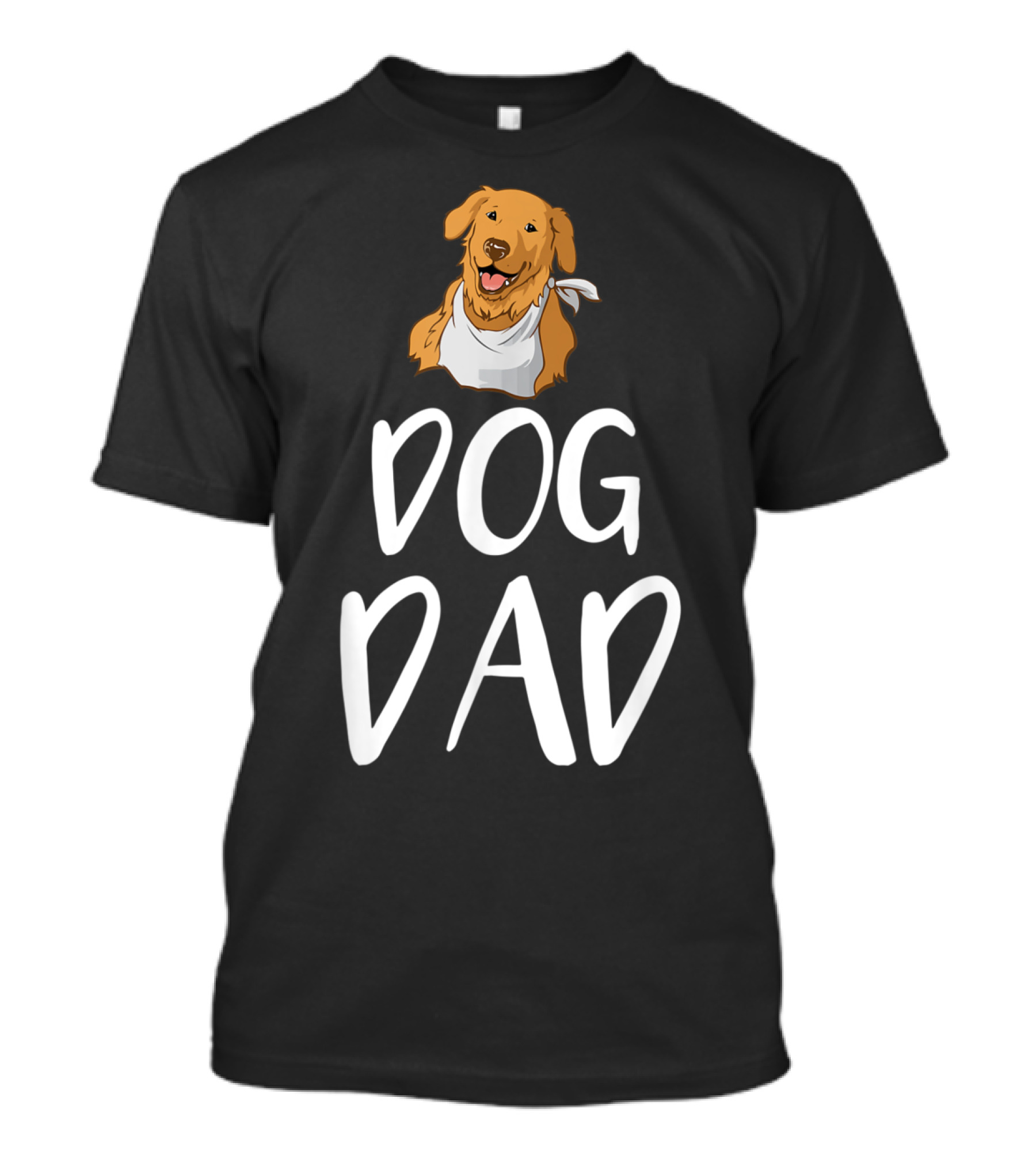Dog Dad Men's Labrador Retriever Loving Fatherhood T-Shirt