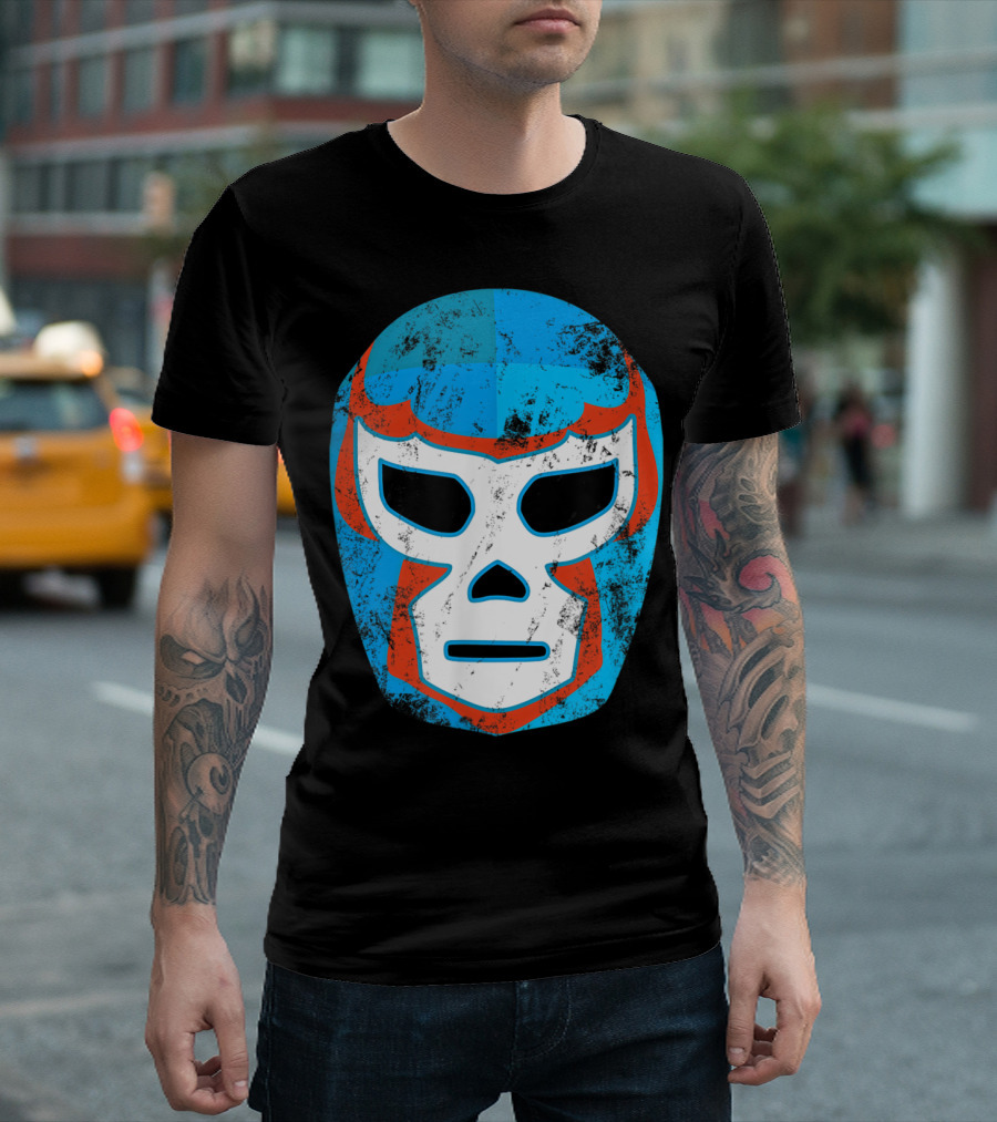 Wrestling Lucha Libre Mexican Luchador Mask T-Shirt