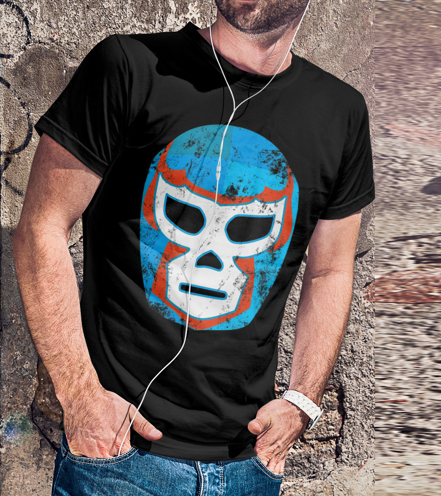 Wrestling Lucha Libre Mexican Luchador Mask T-Shirt