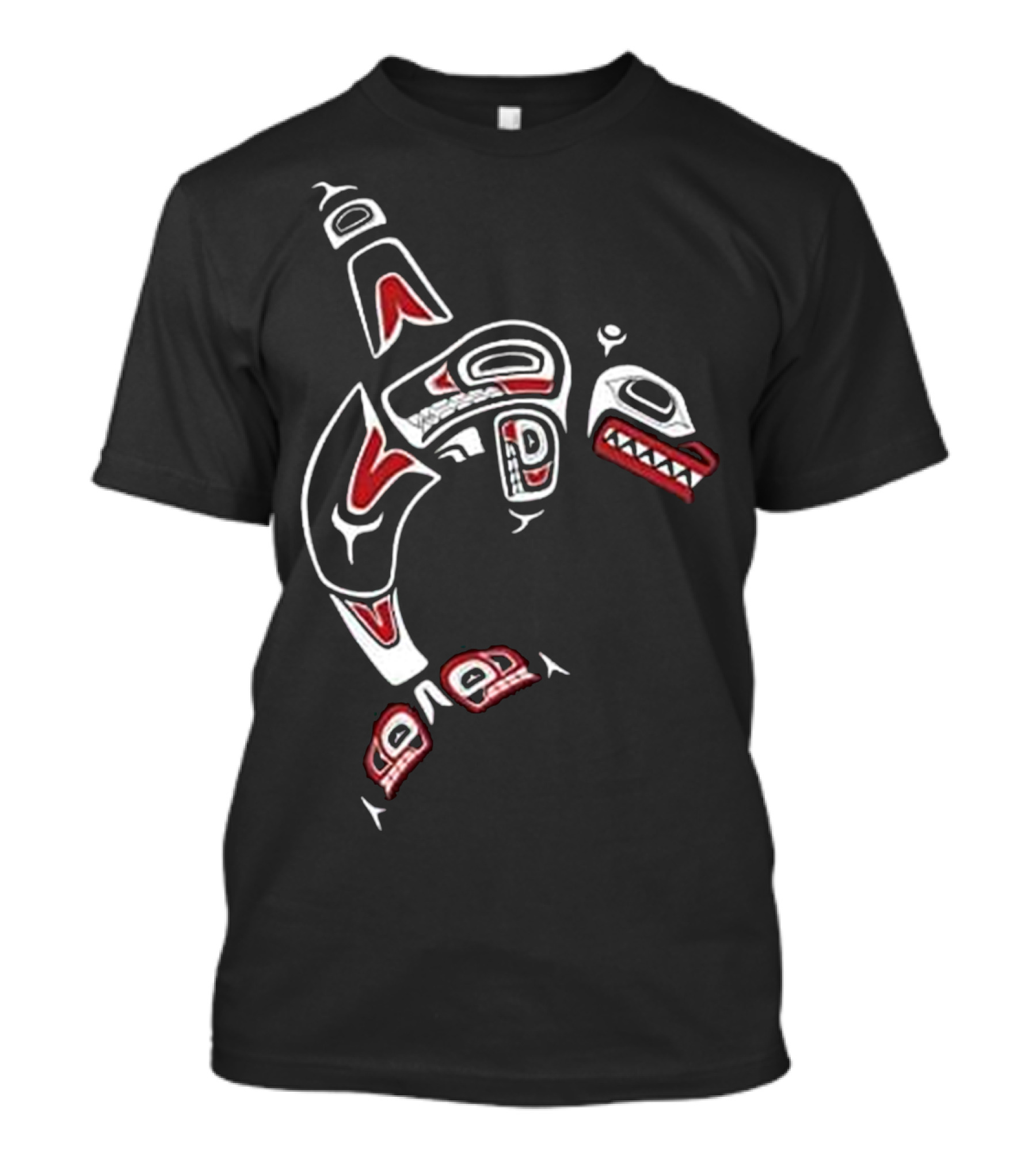 Pacific Northwest Canadian Native Orca T-Shirt