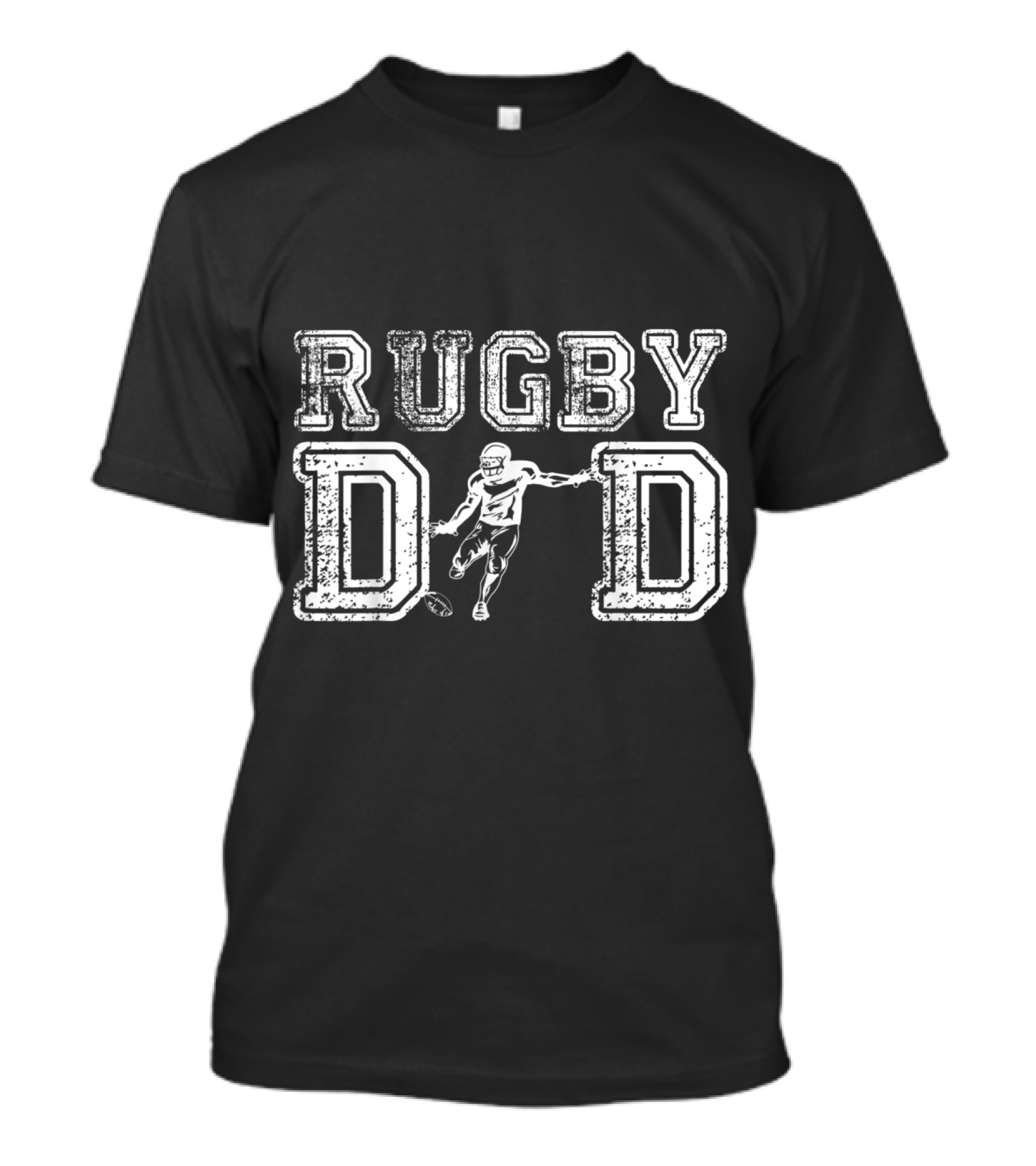Rugby Dad Vintage Player Daddy T-Shirt