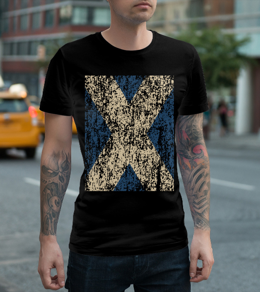 Vintage Scotland Scottish Flag Heritage T-Shirt