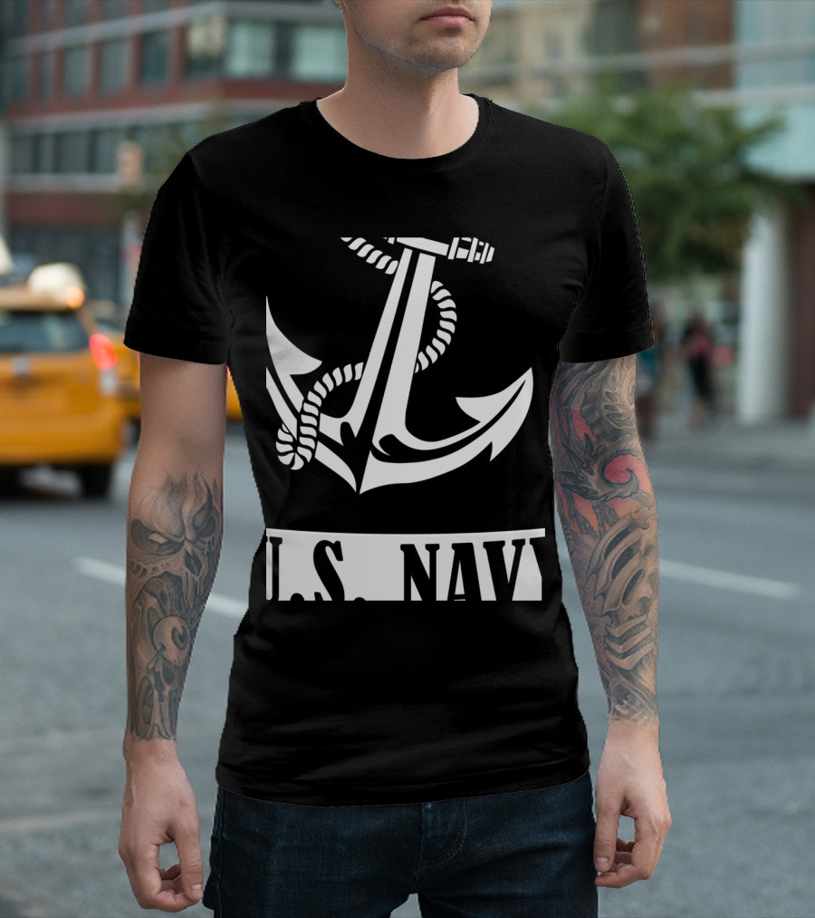 Proud Aunt U.S. Navy Anchor T-Shirt