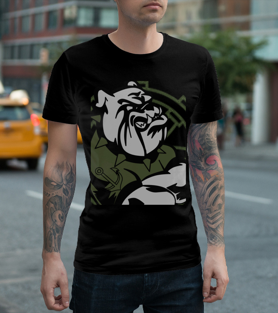 The Navy Was Created Because The Army Bulldog Military Rivalry Anchors T-Shirt