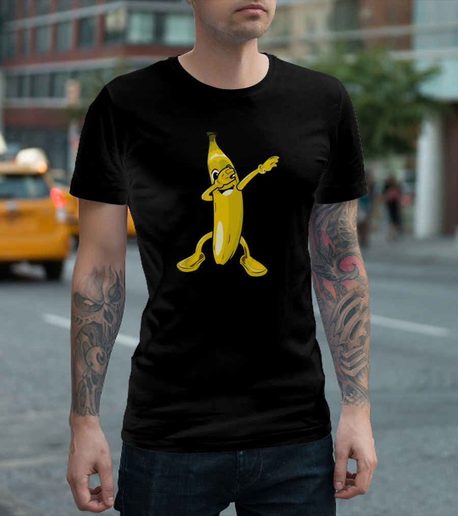 Cool Dab Banana Cute Dabbing Banana T-Shirt