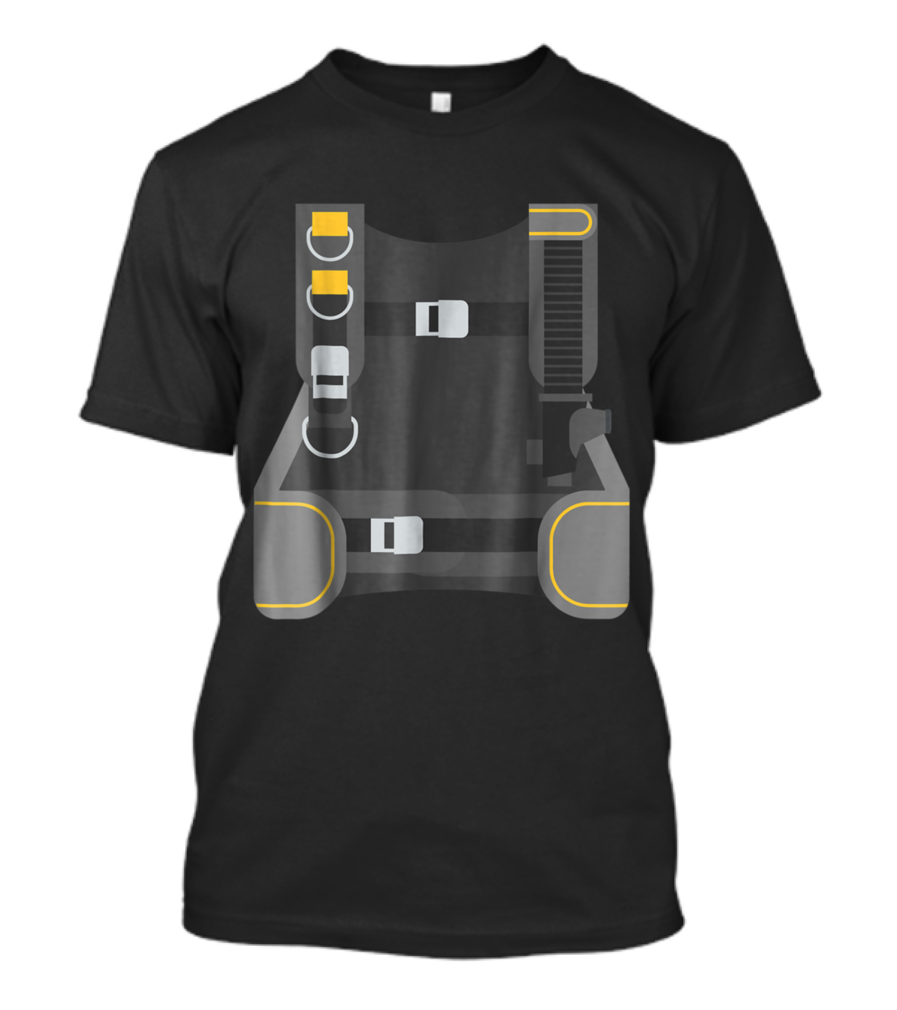 Scuba Diver Costume Last Minute Vest T-Shirt