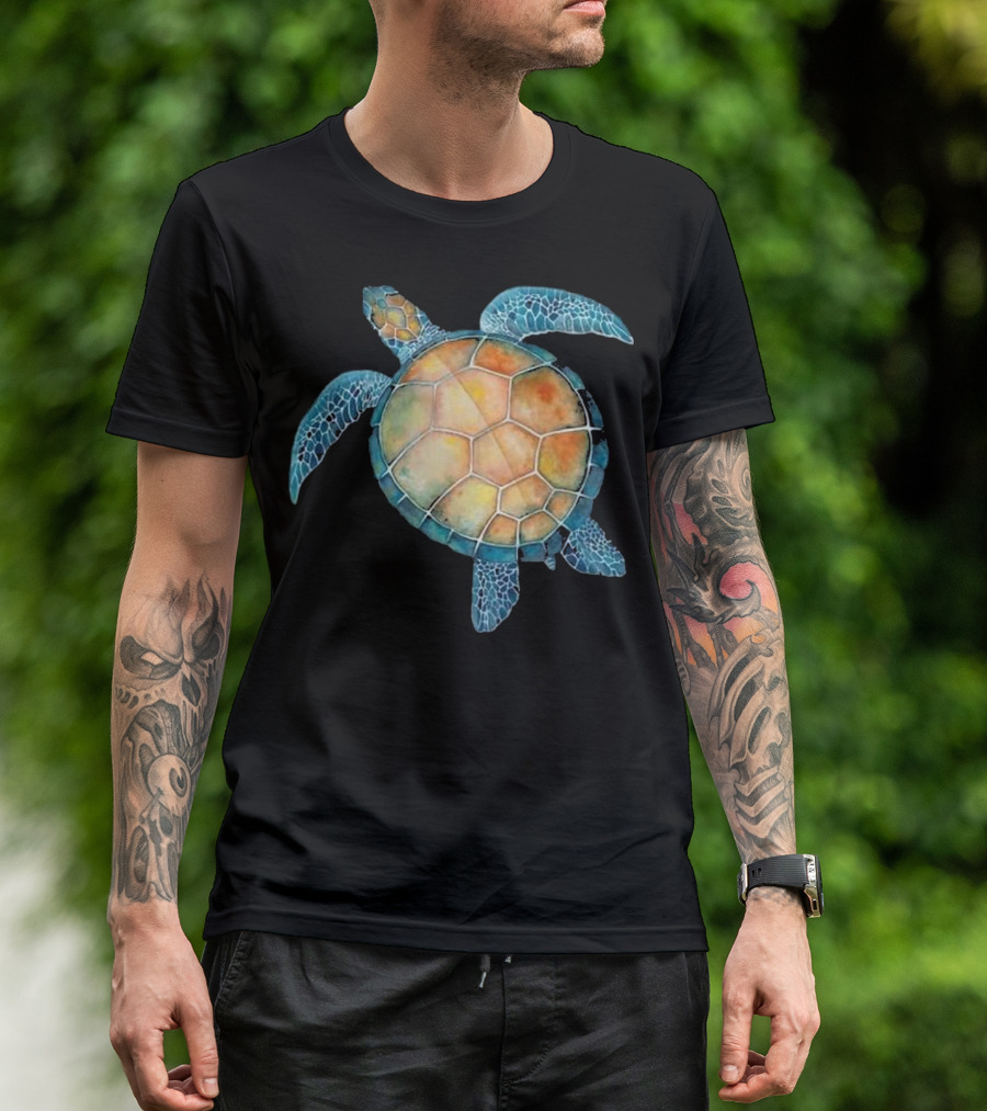 Marine Ocean Sea Turtle T-Shirt