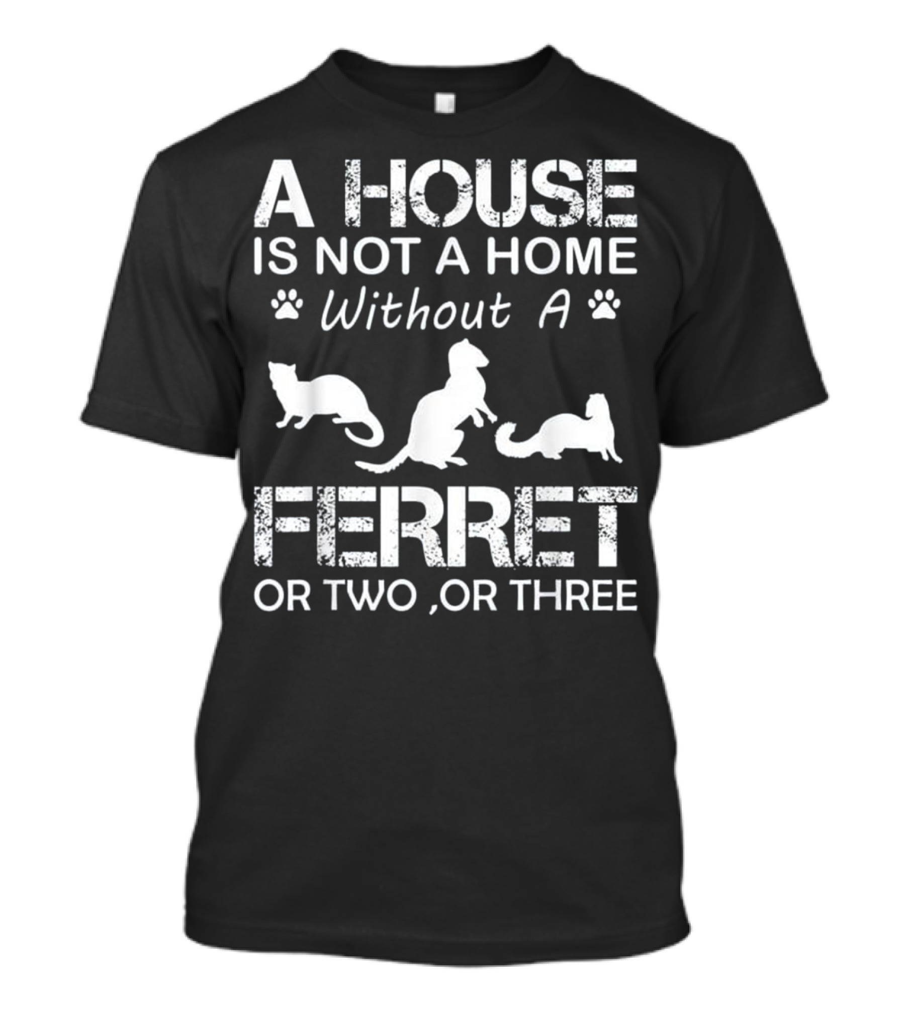 A House Is Not A Home Without A Ferret Or Two Or Three T-Shirt