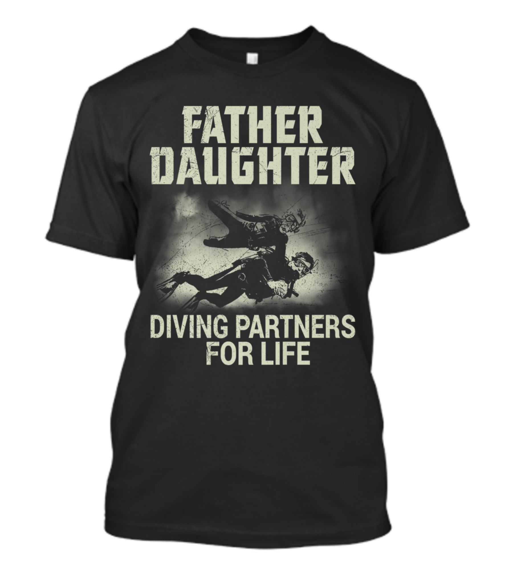 Father Daughter Diving Partners For Life T-Shirt
