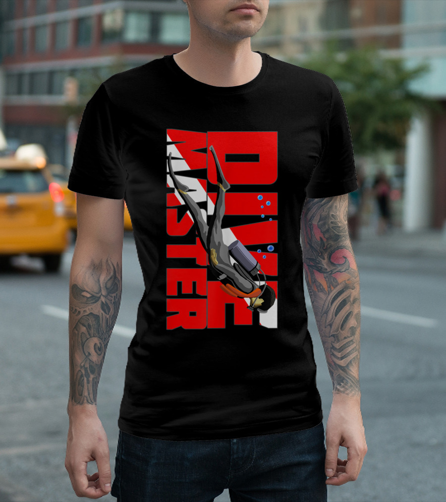 Dive Master Scuba Diving T-Shirt