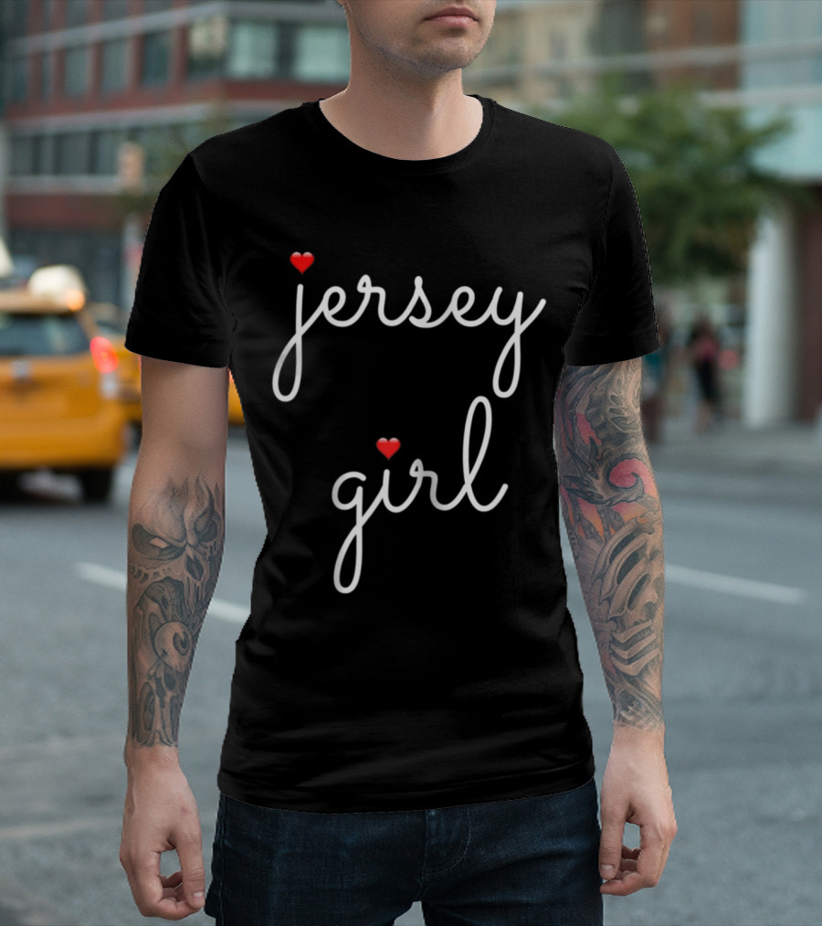 Jersey Girl New Jersey Girl on the Shore Garden State T-Shirt
