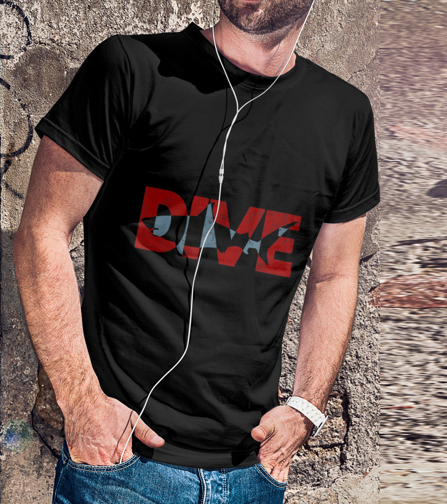 DIVE SCUBA Diving Shark Cage Dive T-Shirt