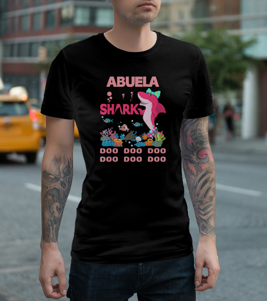 ABUELA SHARK DOO DOO DOO DOO DOO DOO T-Shirt