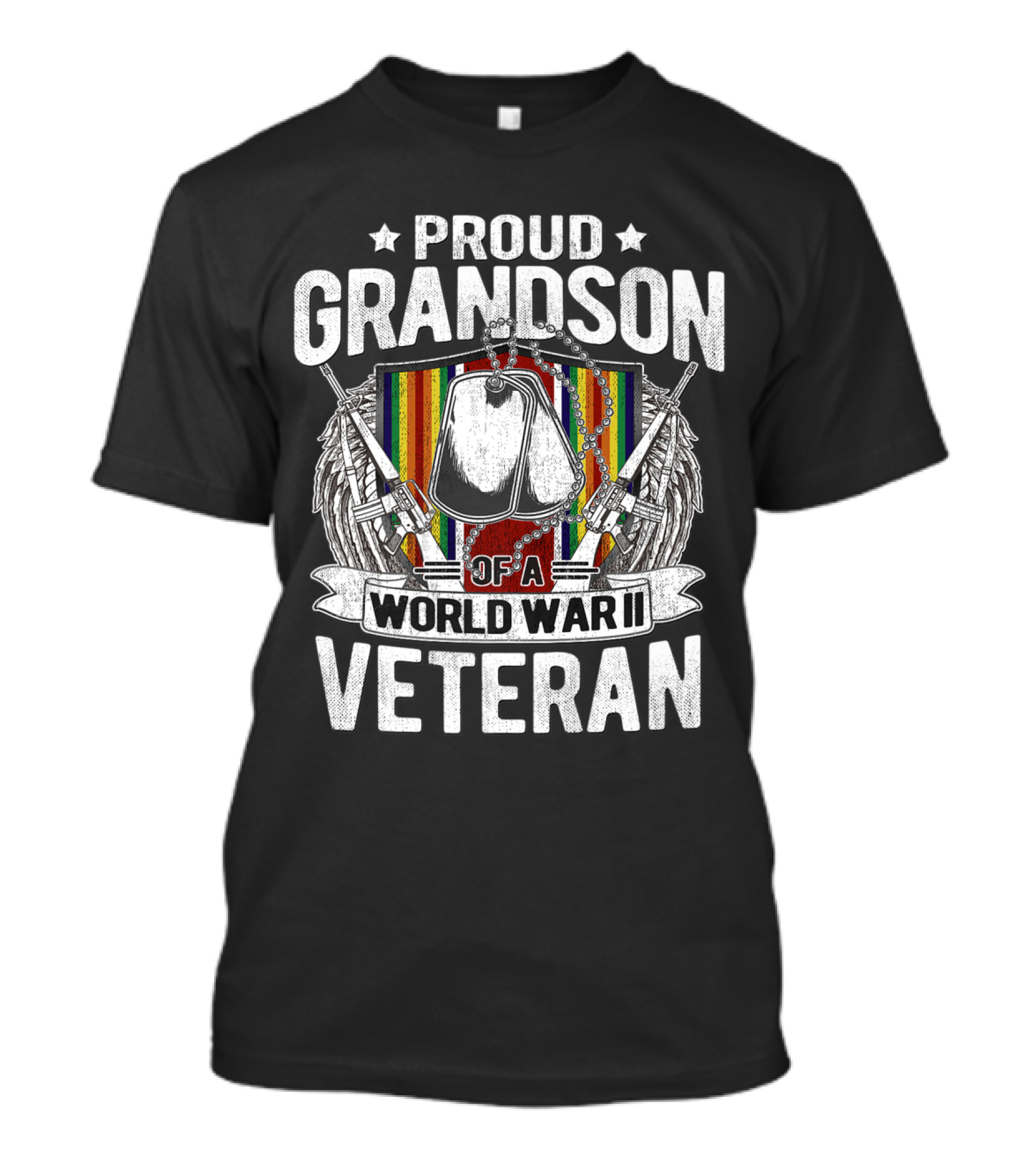 Proud Grandson Of A World War II Veteran T-Shirt