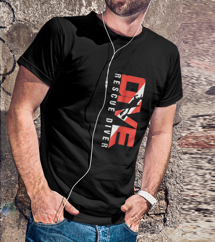 DIVE Rescue Diver SCUBA Instructor T-Shirt