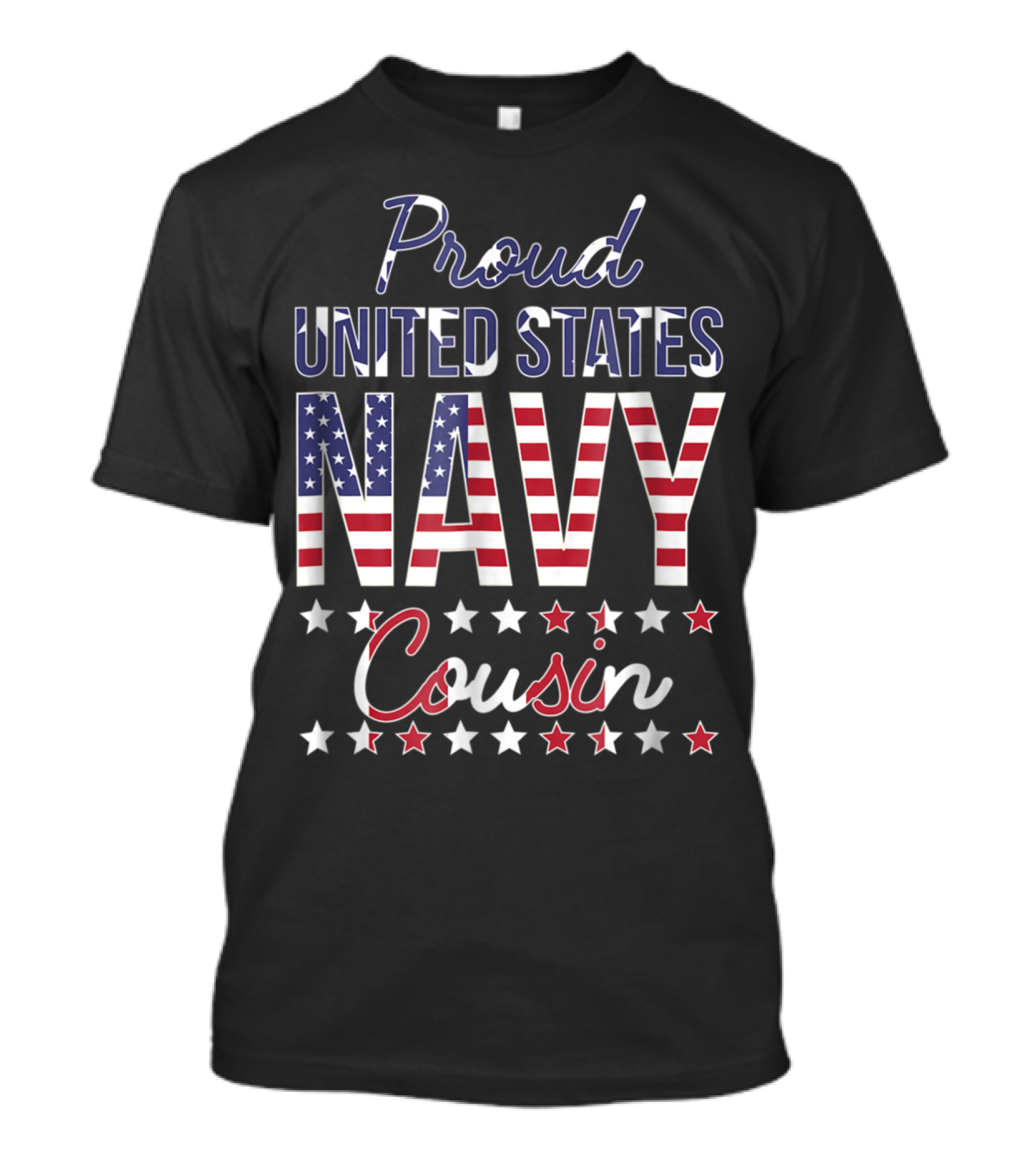Proud United States Navy Cousin T-Shirt