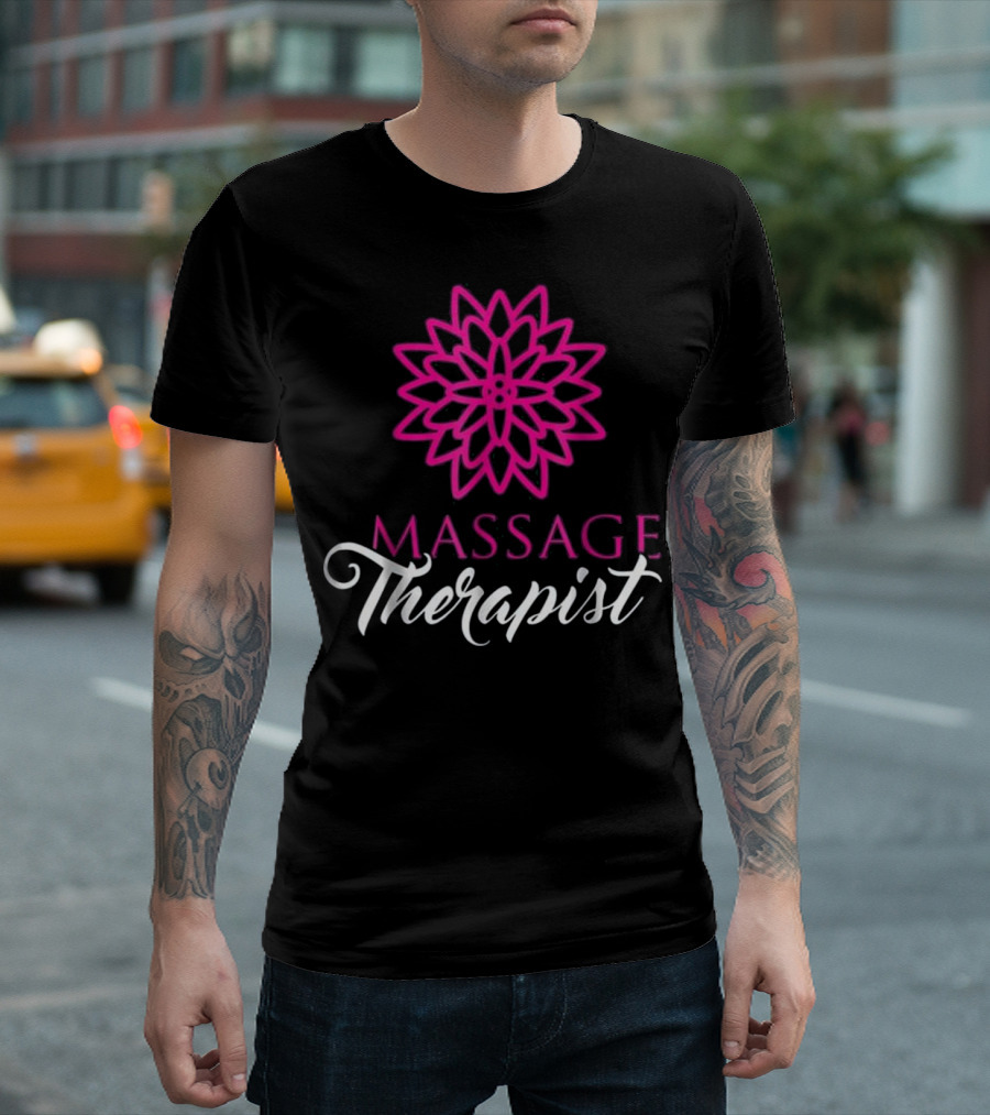 Massage Therapist Classy and Simple Elegant T-Shirt