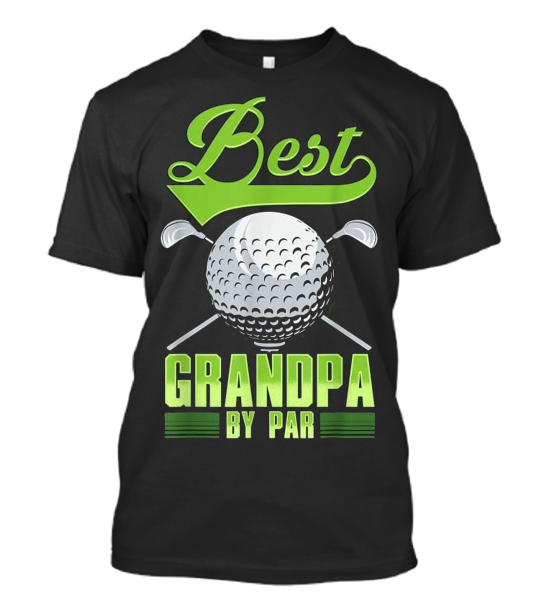 Best Grandpa By Par Golf T-Shirt