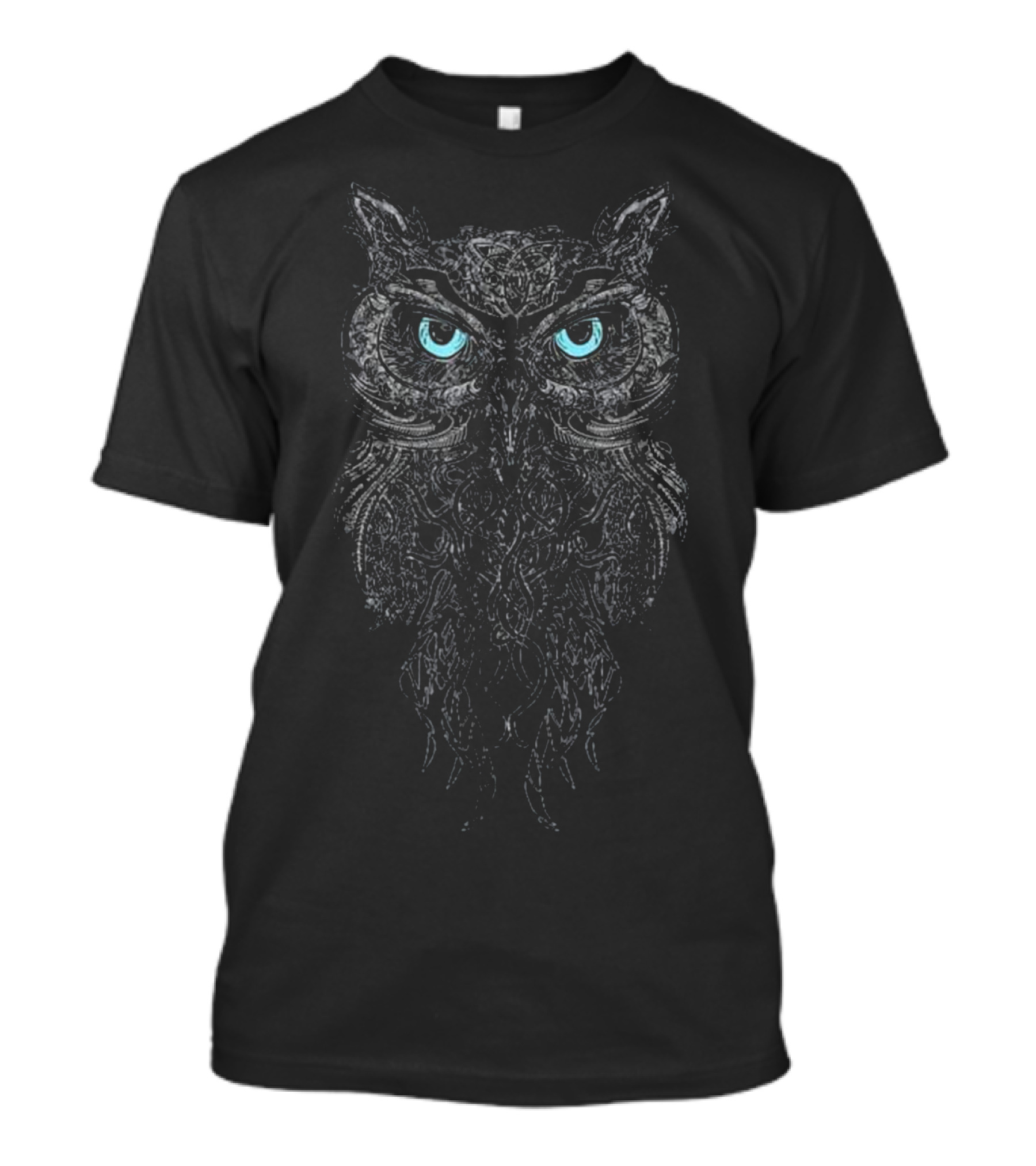 Best Great Owl Fans Vivid Nocturnal Eyes T-Shirt