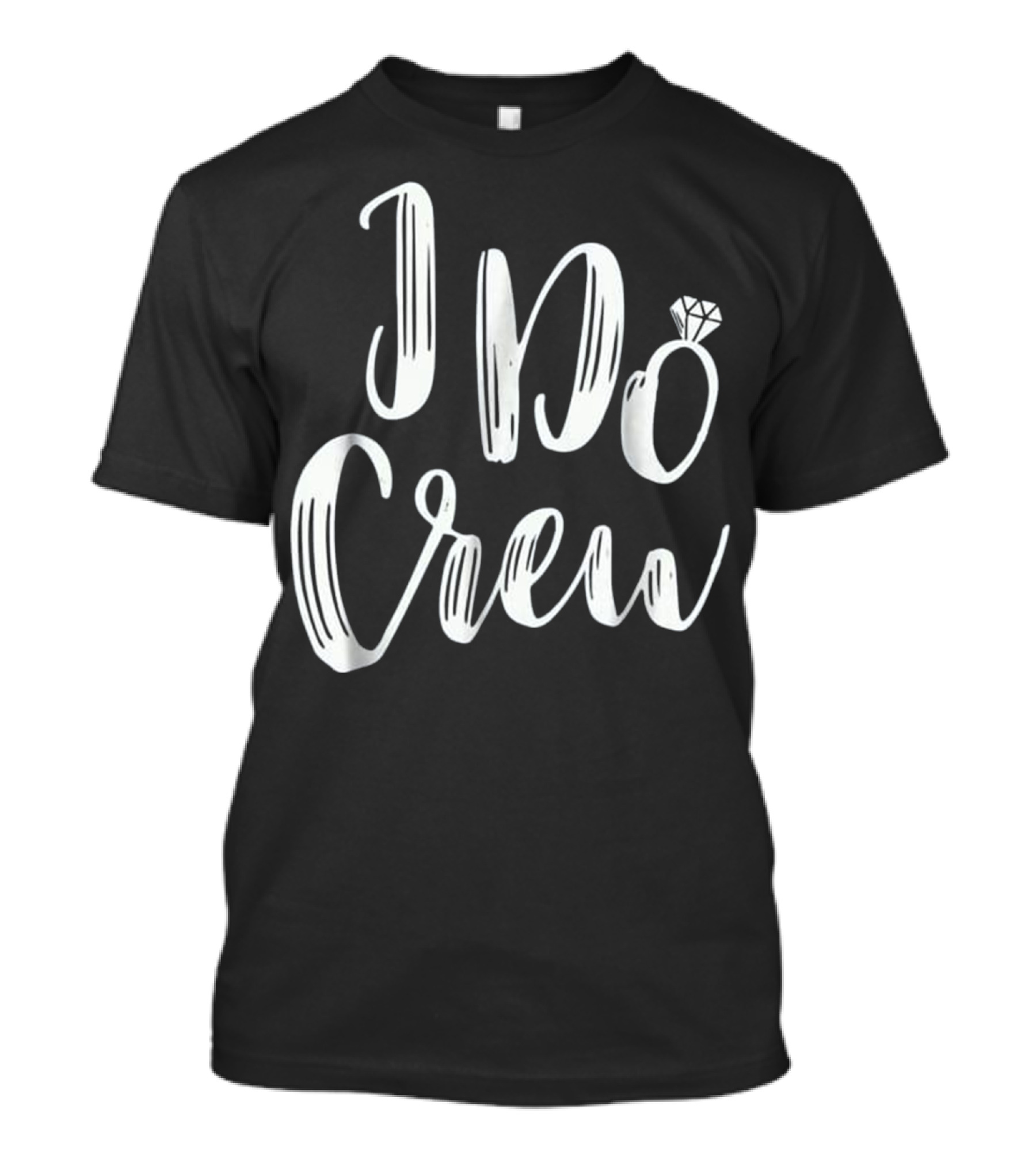 Matching I Do Crew Wedding Bridal Party T-Shirt