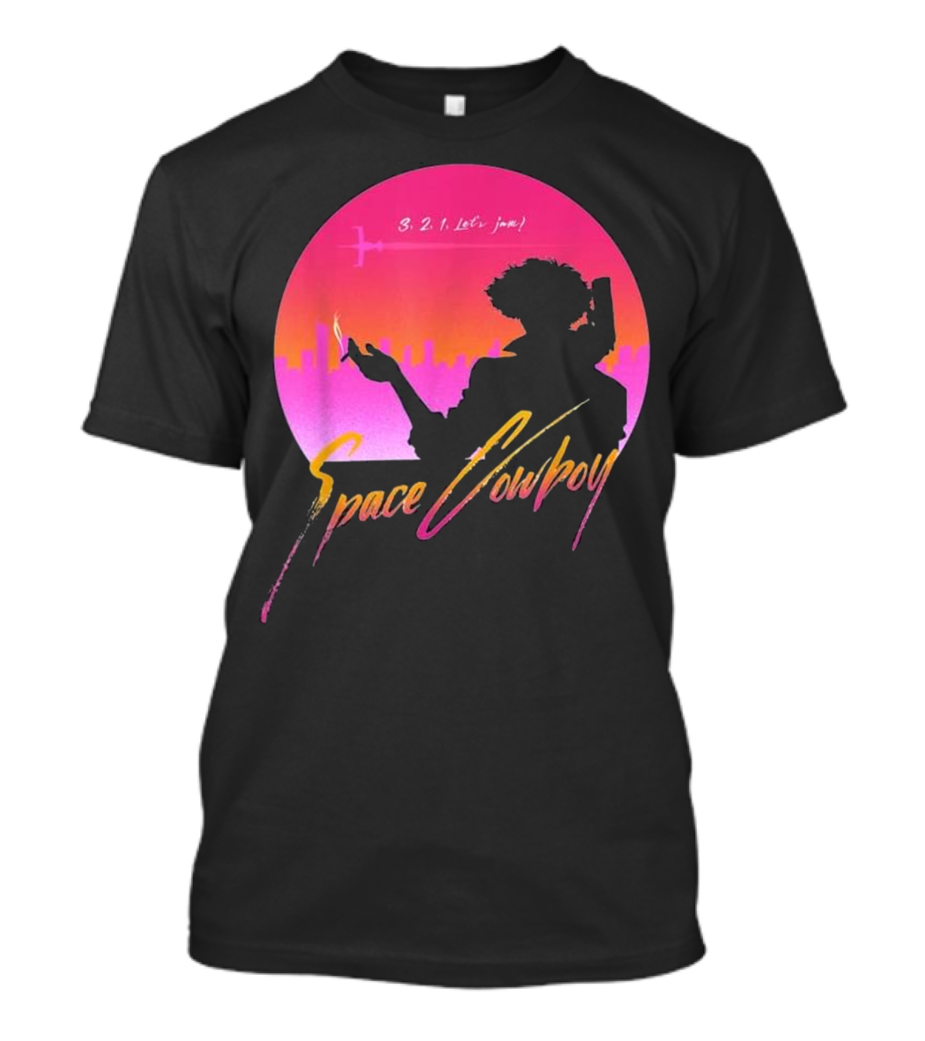 Space Cowboy 3 2 1 Let's Jam Cosplay T-Shirt