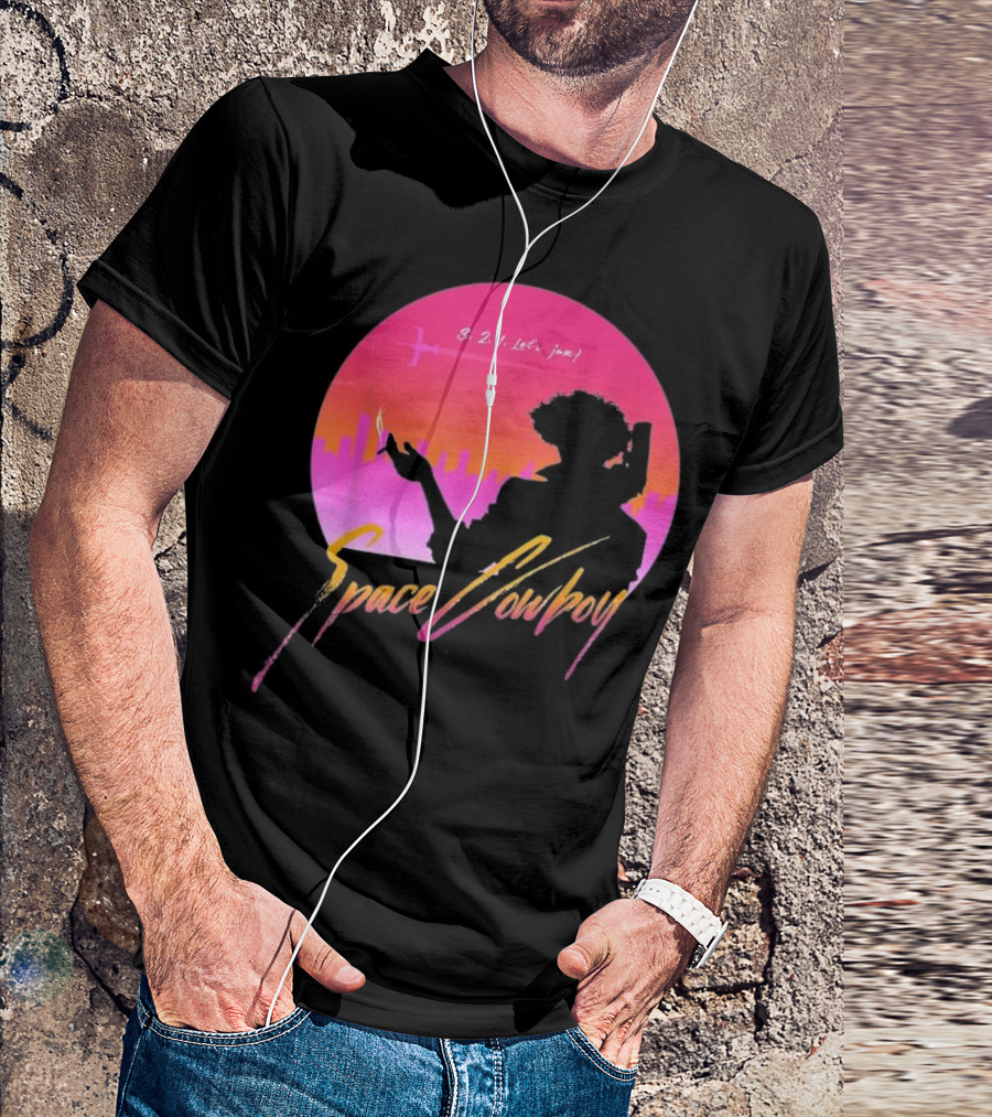 Space Cowboy 3 2 1 Let's Jam Cosplay T-Shirt