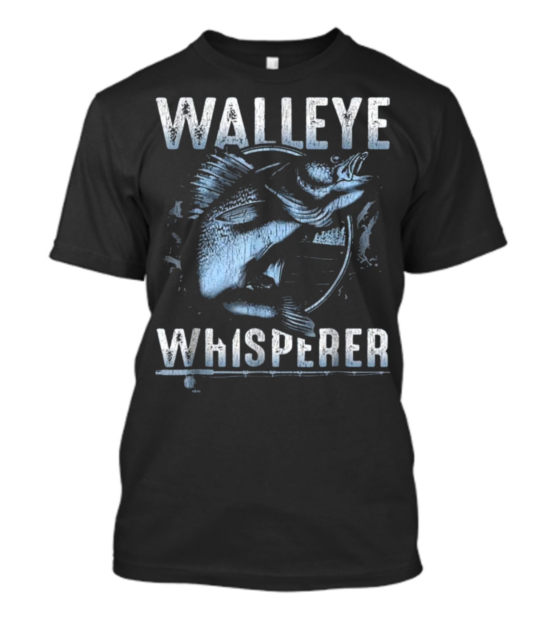 Walleye Whisperer Fishing Enthusiast T-Shirt