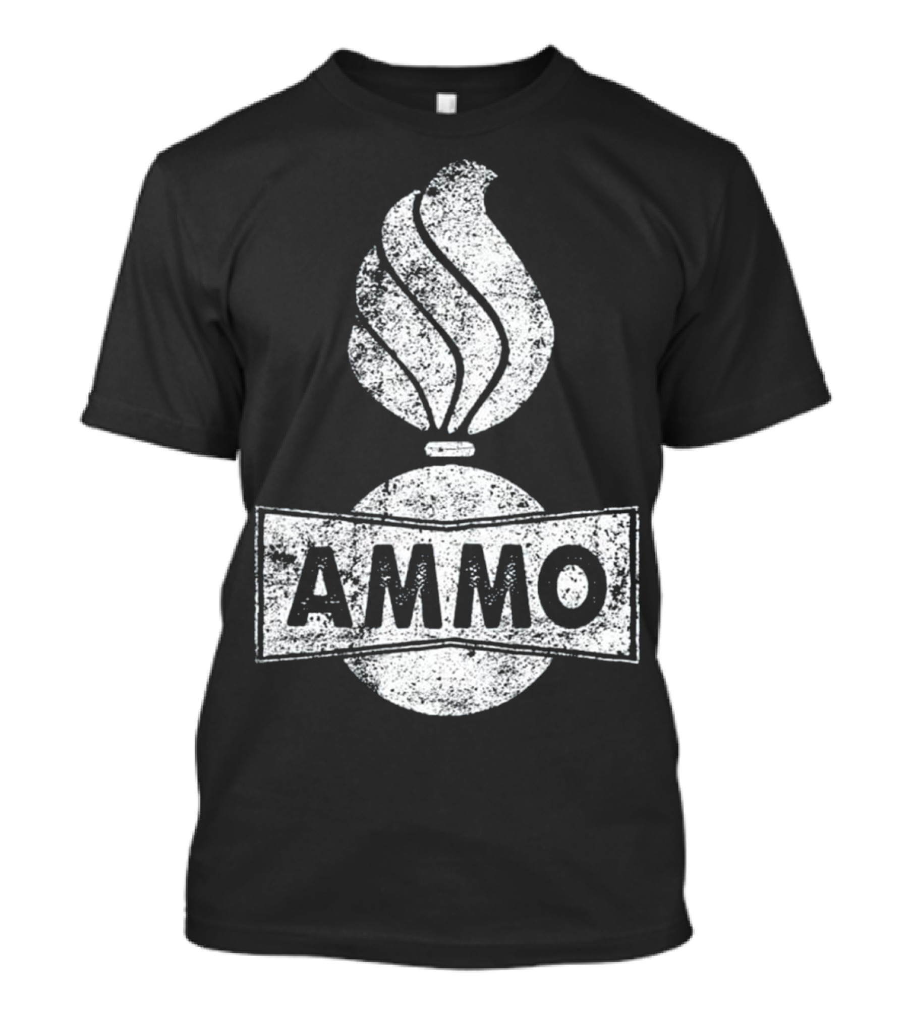 AMMO Grenade Symbol Air Force Military Badge T-Shirt