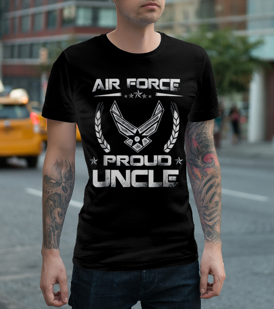 Air Force Proud Uncle U.S. Air Family Honor T-Shirt