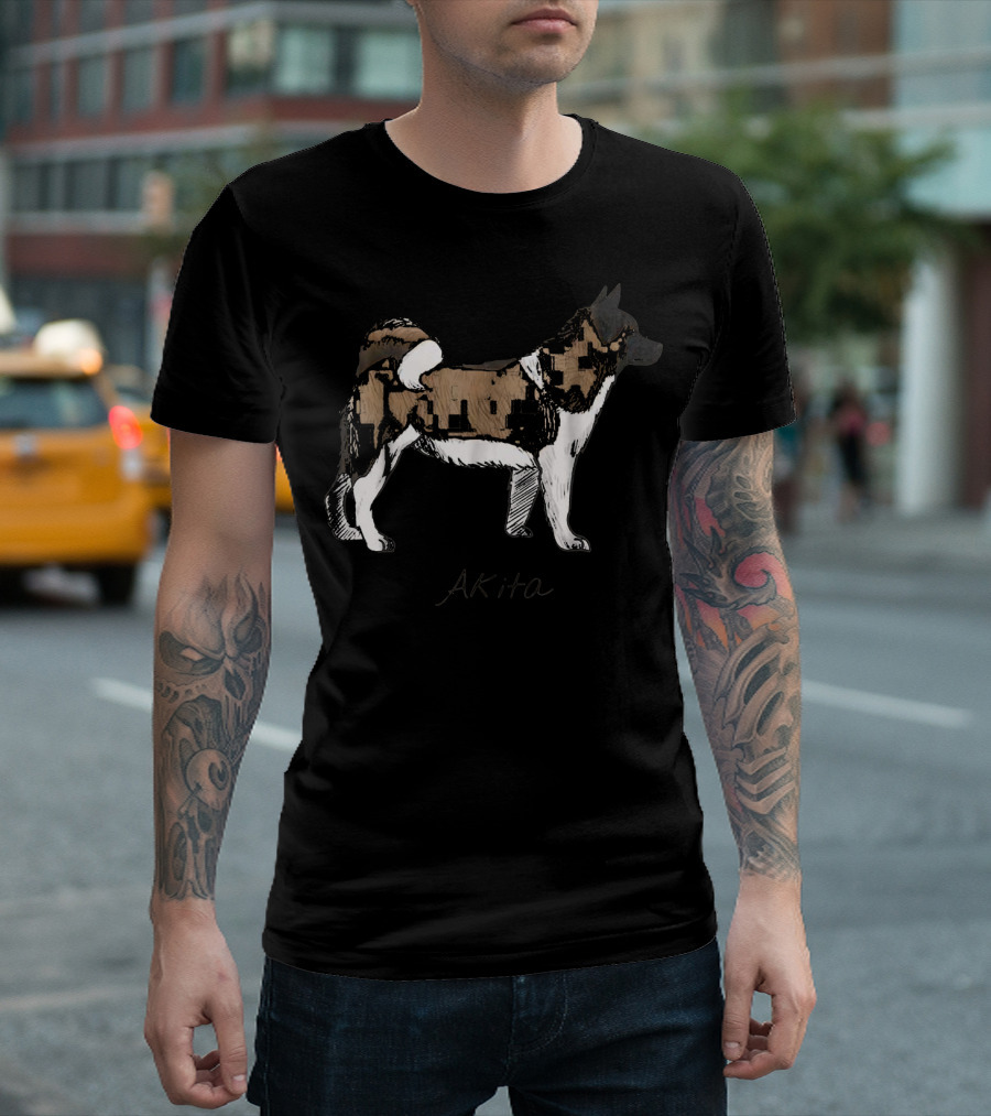 Akita Fun Doggy T-Shirt