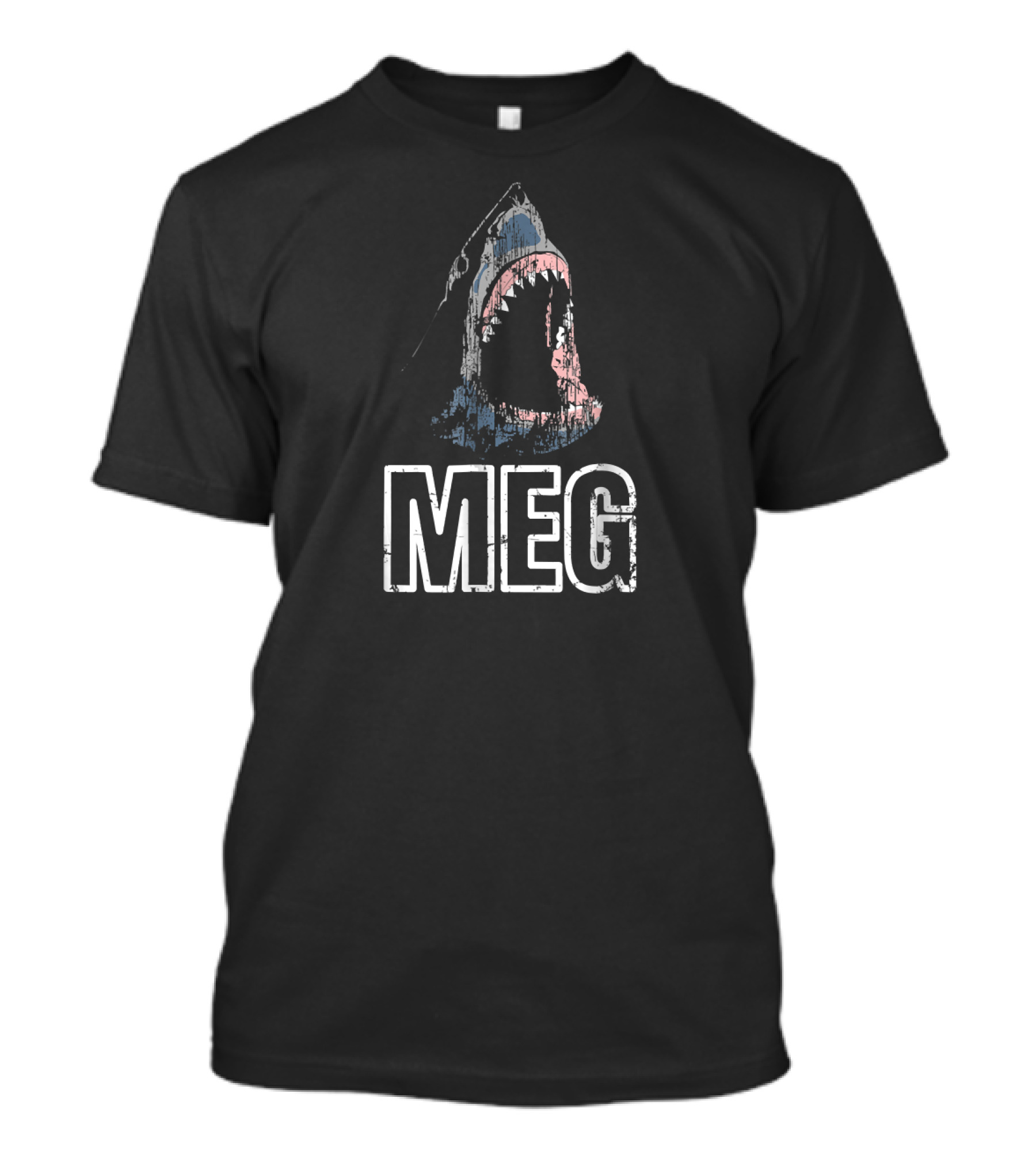 Meg Shark Megalodon Jaw T-Shirt