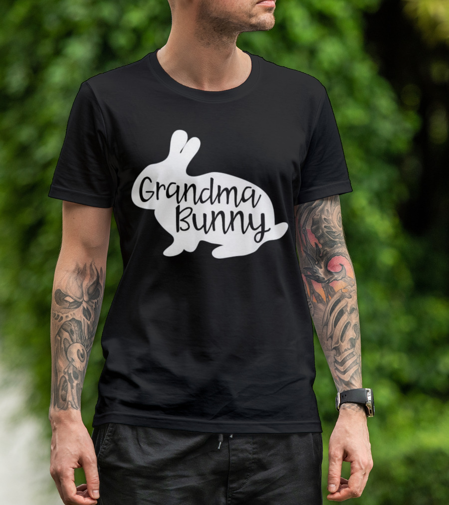 Grandma Bunny Cute Rabbit Easter T-Shirt