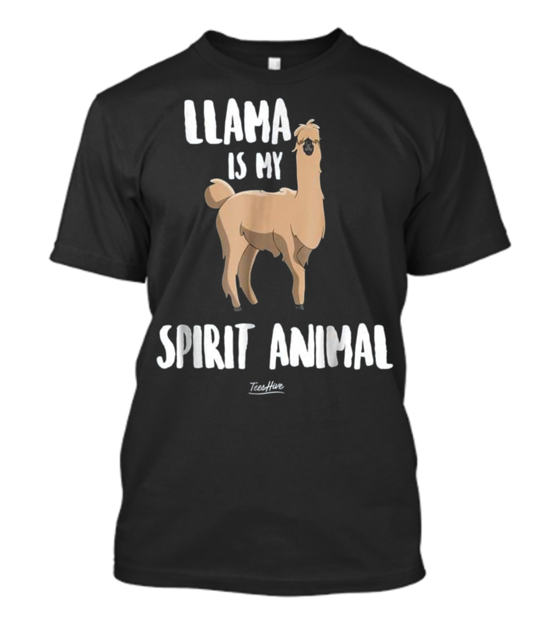 Llama Is My Spirit Animal TeesHive T-Shirt