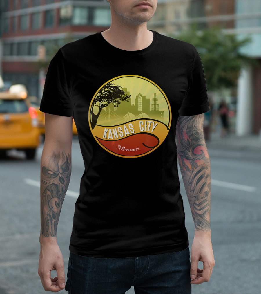 Kansas City Missouri Skyline Kansas City Missouri T-Shirt