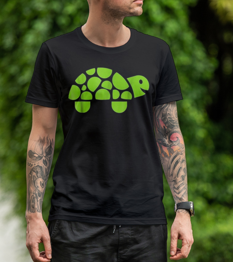 Green Turtle Mosaic T-Shirt
