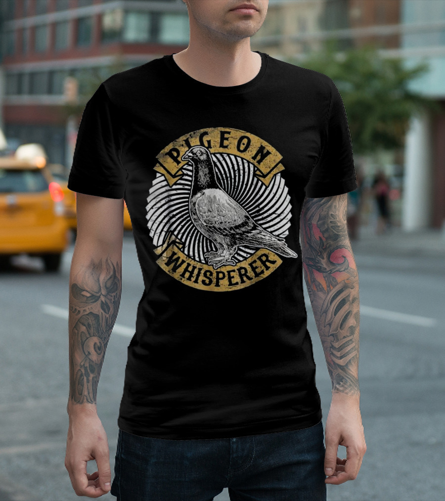 Pigeon Whisperer Spiral Vintage T-Shirt