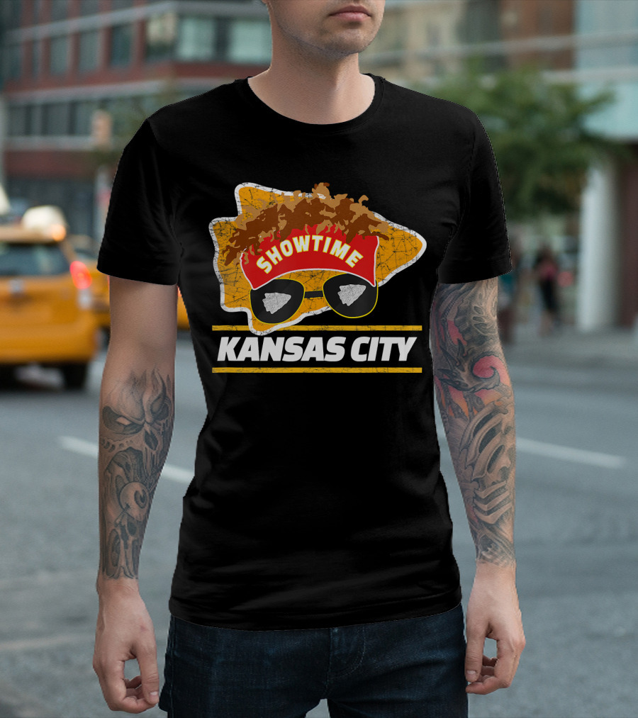 Showtime Kansas City Football Fan KC Red T-Shirt
