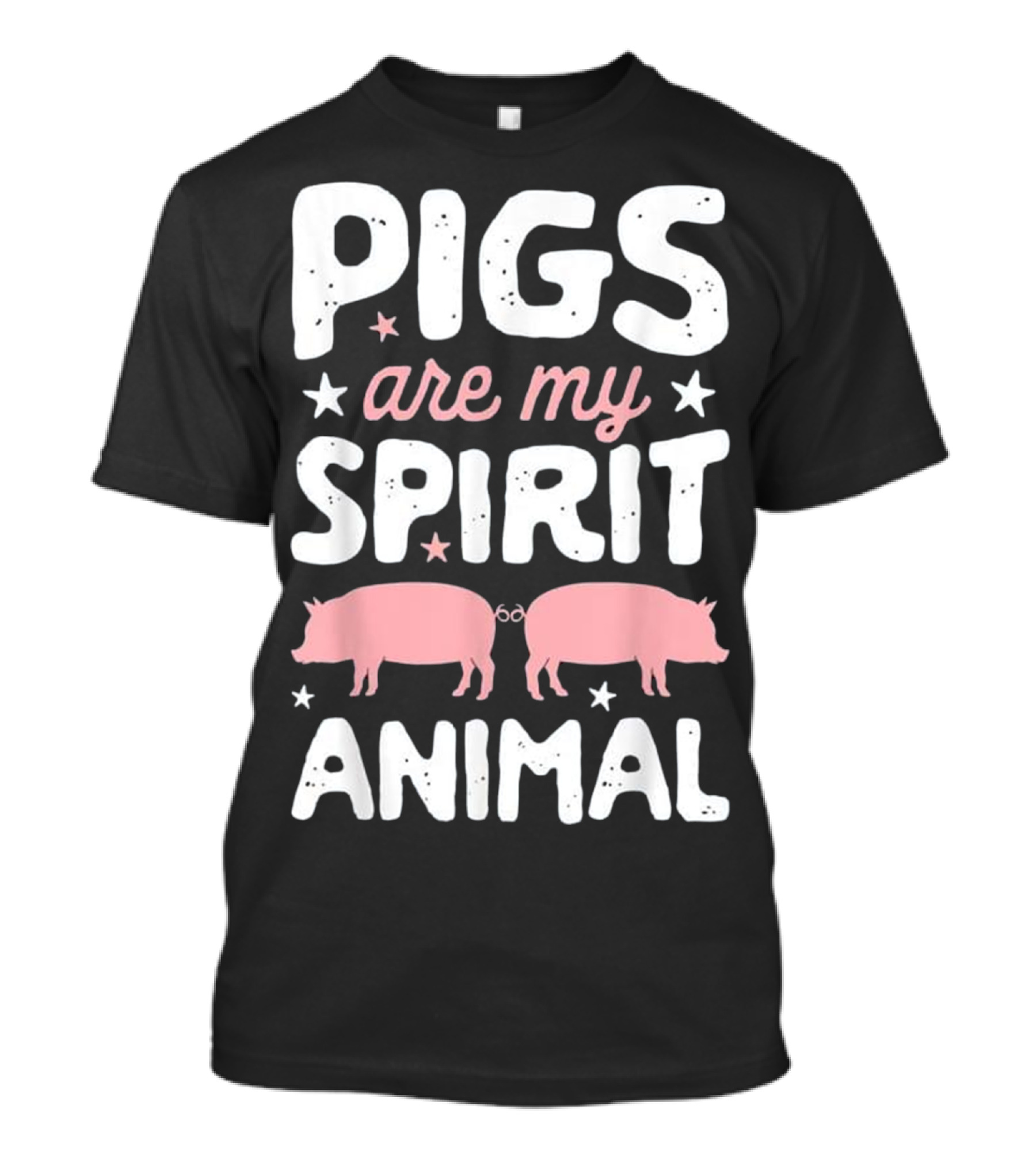 Pigs Are My Spirit Animal Pig Lover T-Shirt