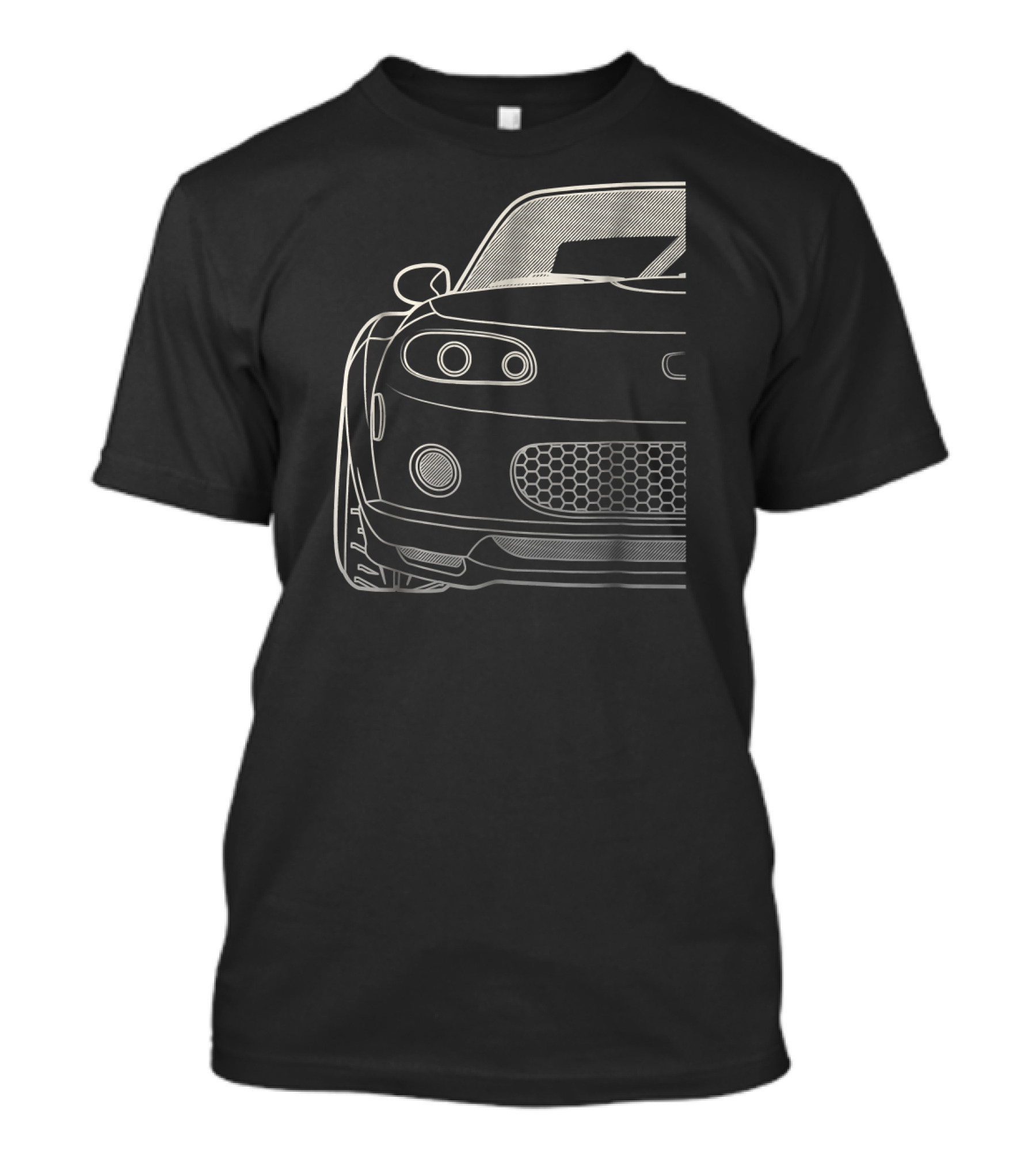 Roadster NC Series Racing Front Sketch White T-Shirt
