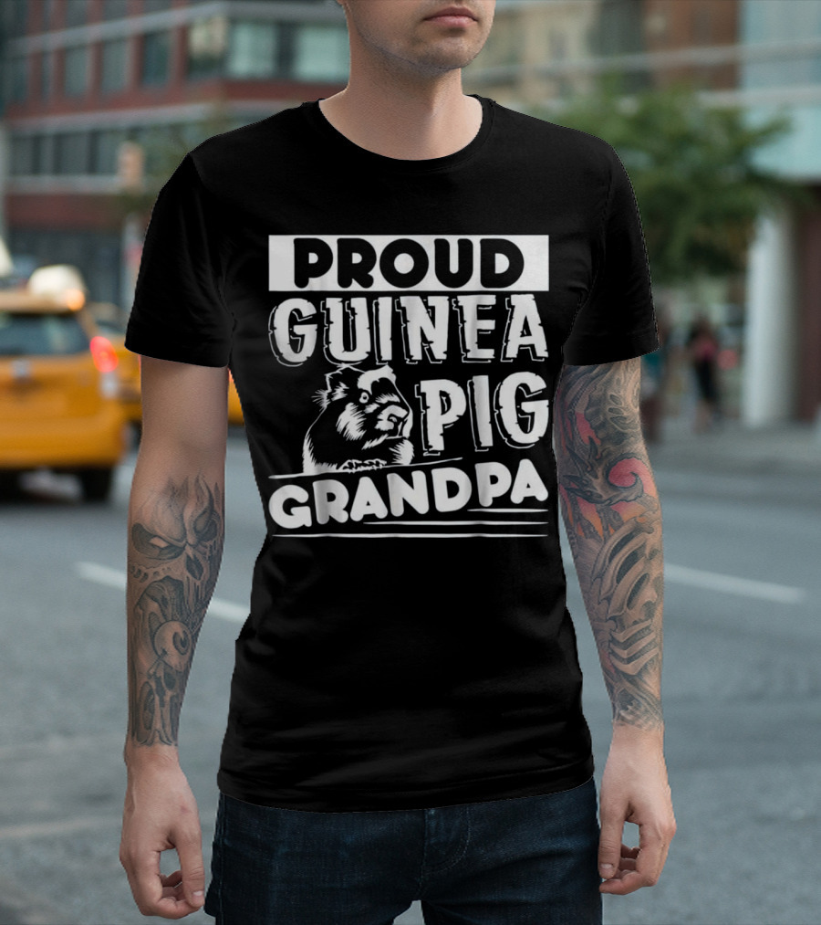 PROUD GUINEA PIG GRANDPA T-Shirt