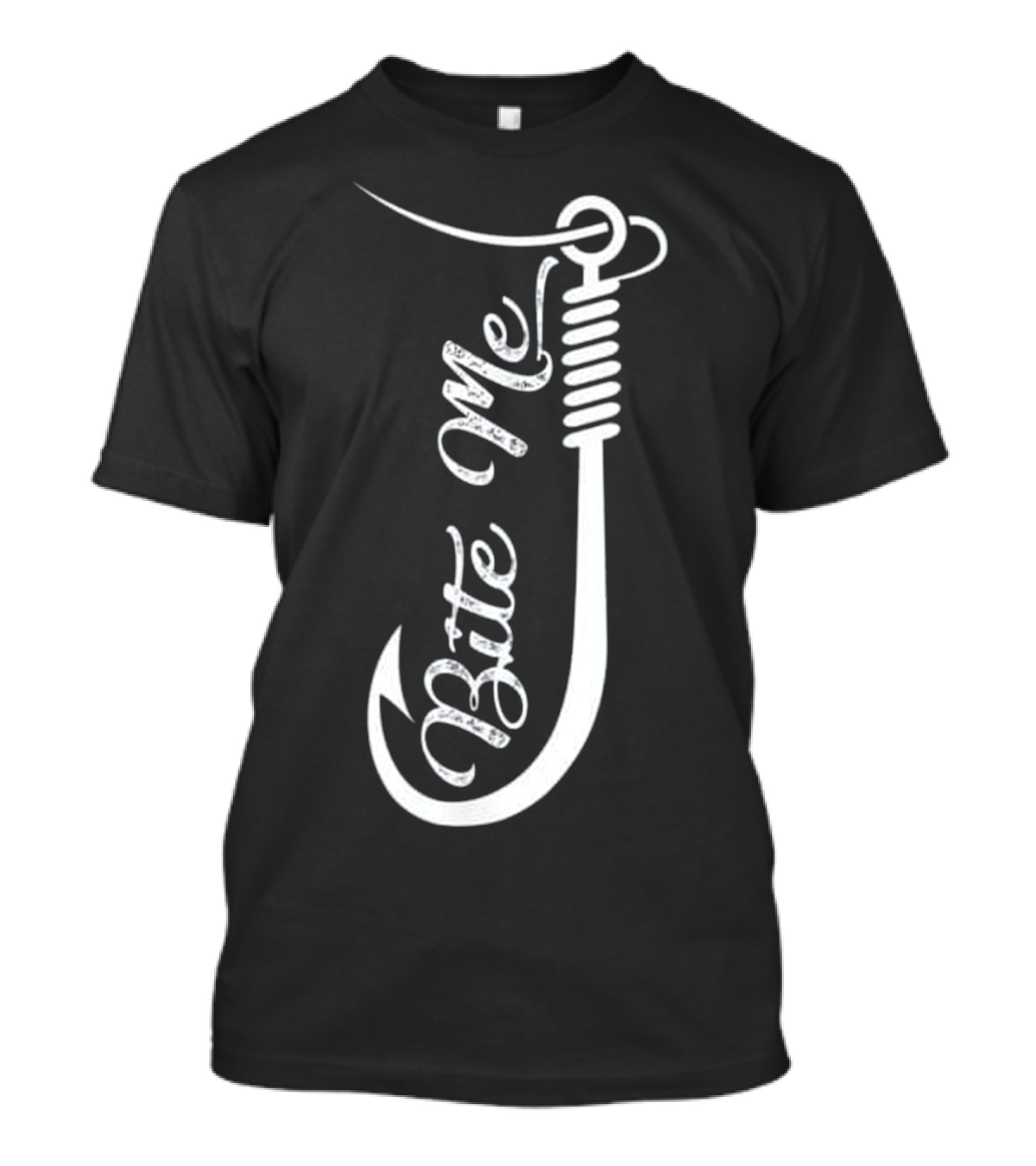 Bite Me Hook Fishing Humor T-Shirt