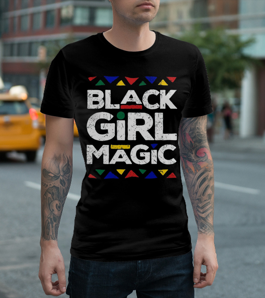 Black Girl Magic African Heritage T-Shirt