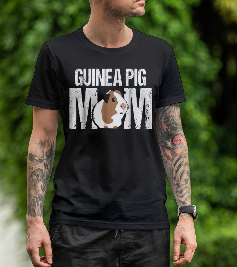 Guinea Pig Mom Animal Lover Pet Humor T-Shirt