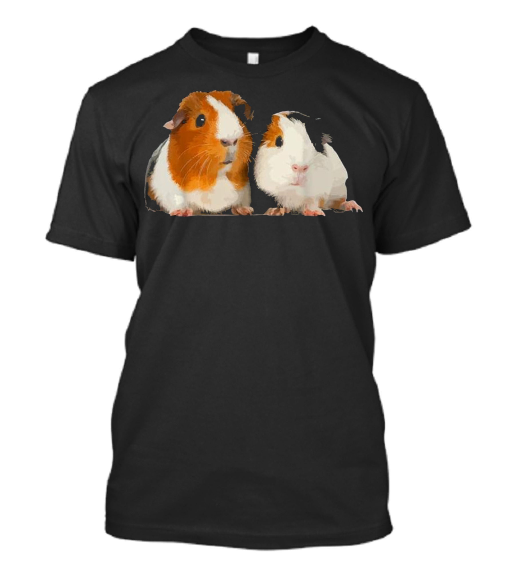 Guinea Pig Couple Guinea Pig Pair Duo T-Shirt