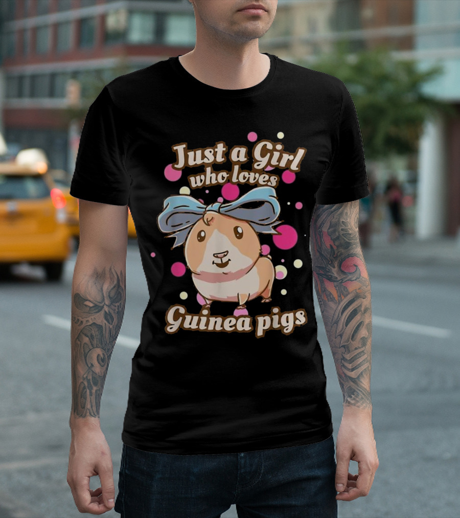 Just a Girl Who Loves Guinea Pigs T-Shirt