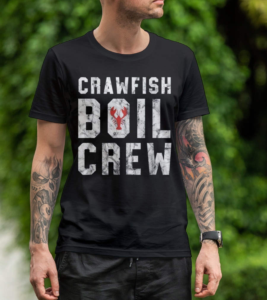 Crawfish Boil Crew Festival Mardi Gras T-Shirt