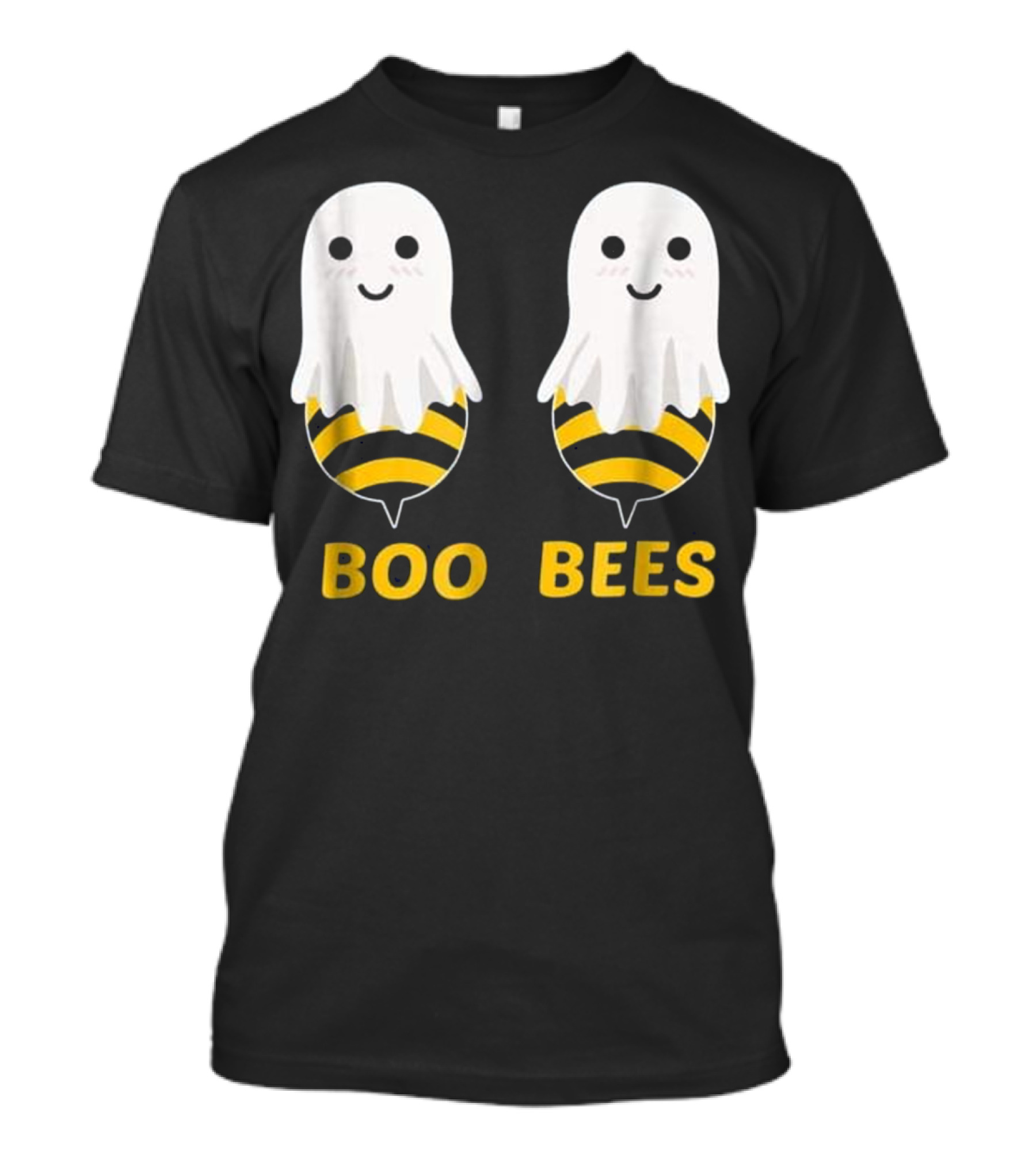 Boo Bees Couples Halloween Costume Ghost And Bee Fun T-Shirt