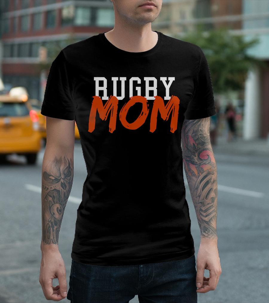 RUGBY Mom Winter Summer Sports T-Shirt