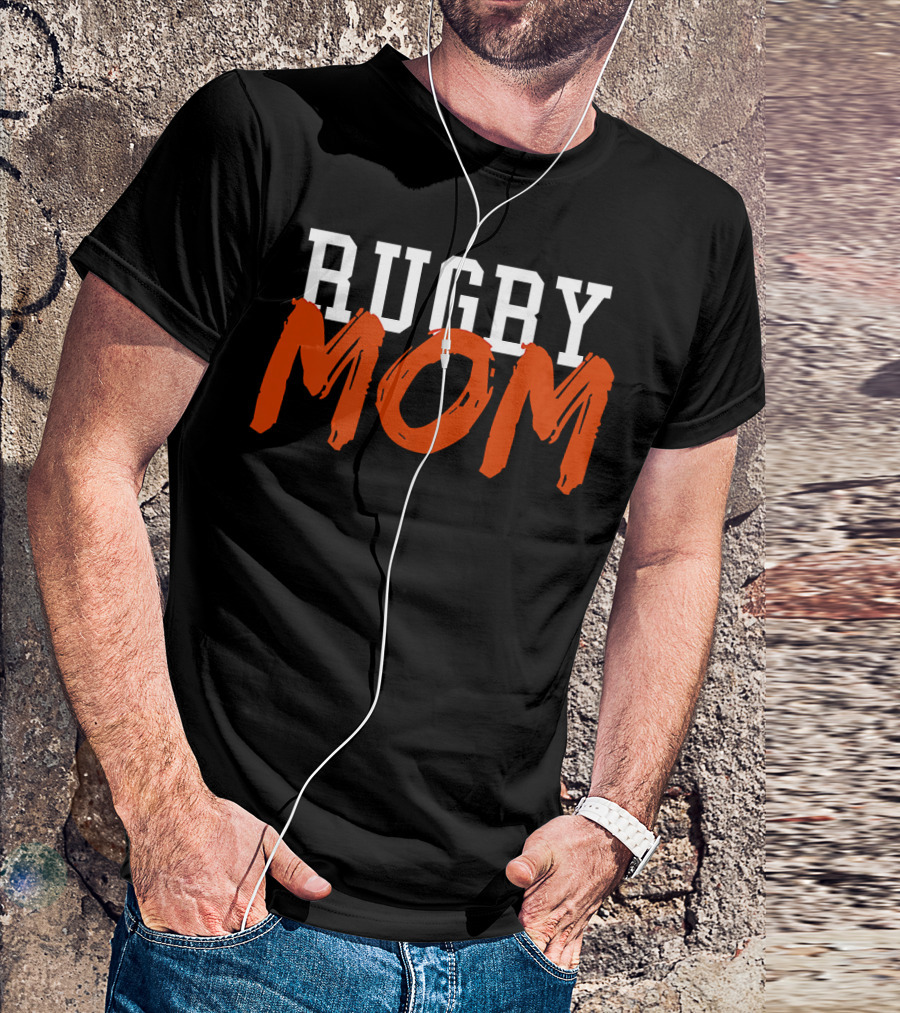 RUGBY Mom Winter Summer Sports T-Shirt