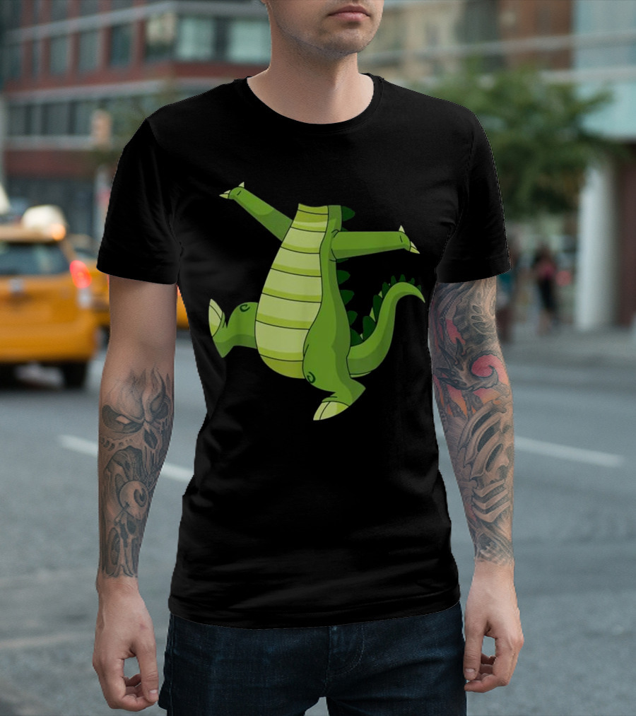 Crocodile Alligator Easy Halloween Costume Body Suit T-Shirt